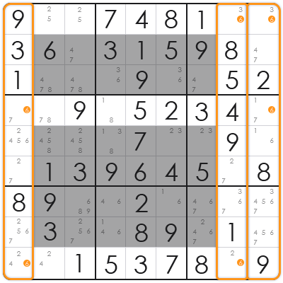 x wing strategy sudoku